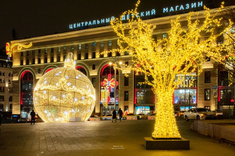 москва огнибольшогогорода зимняясказка сказкавгороде рождество зима photo preview
