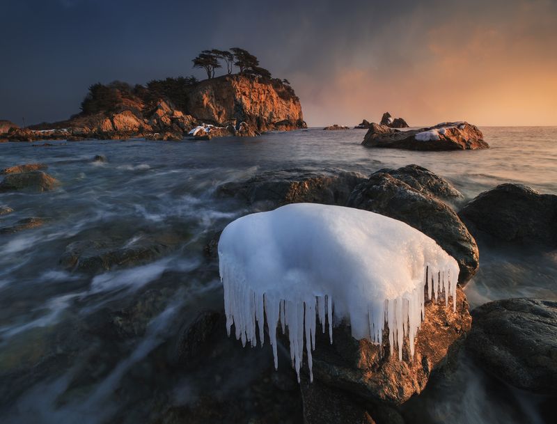 приморье, владивосток, приморский край, орлинка Островок зимыphoto preview