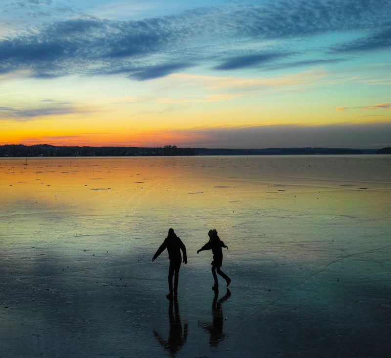 Силуэты фото превью