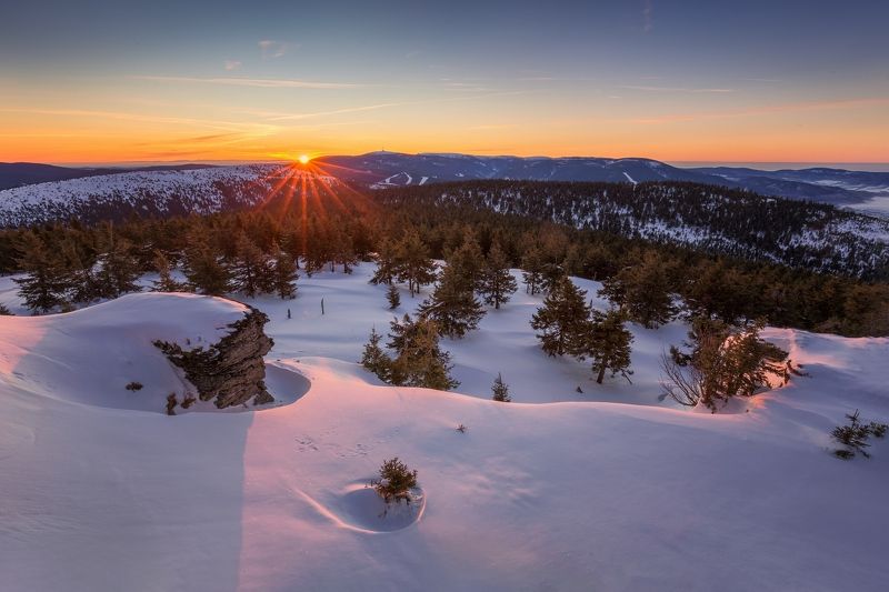 landscape První paprsky (Jeseníky - Vozka)photo preview