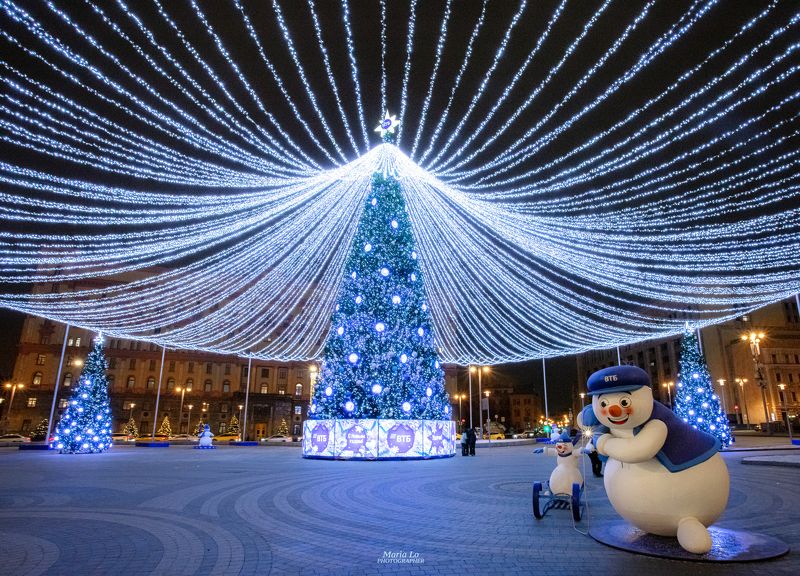 москва огнибольшогогорода зимняясказка сказкавгороде рождество зима photo preview