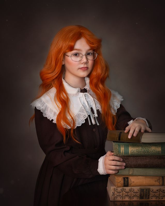 фотограф юлия дюдина, фотограф нижний новгород, арт фотограф,  волшебная фотосессия, детская фотосессия, фотосессия к школе, фотосессия с книгами photo preview