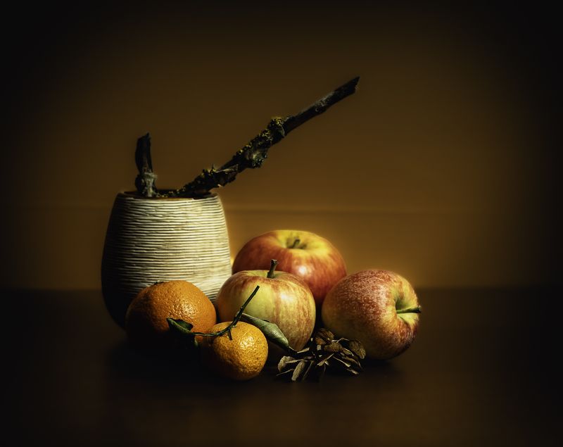 натюрморт С яблокамиphoto preview