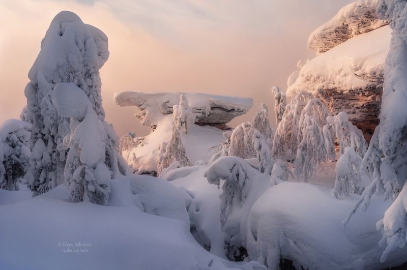 каменный город, зима, пейзаж Зимние тайны Каменного городаphoto preview