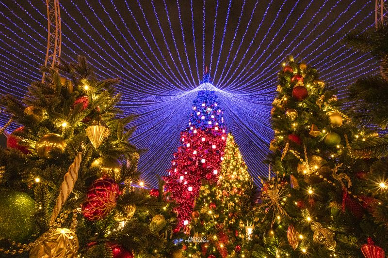 москва огнибольшогогорода зимняясказка сказкавгороде рождество зима Сказочный городокphoto preview