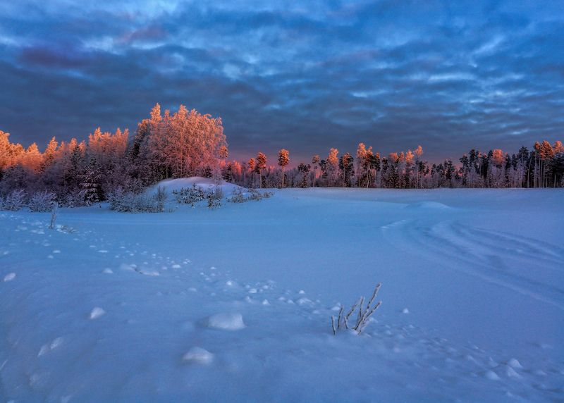 закат, югра Закатнаяphoto preview