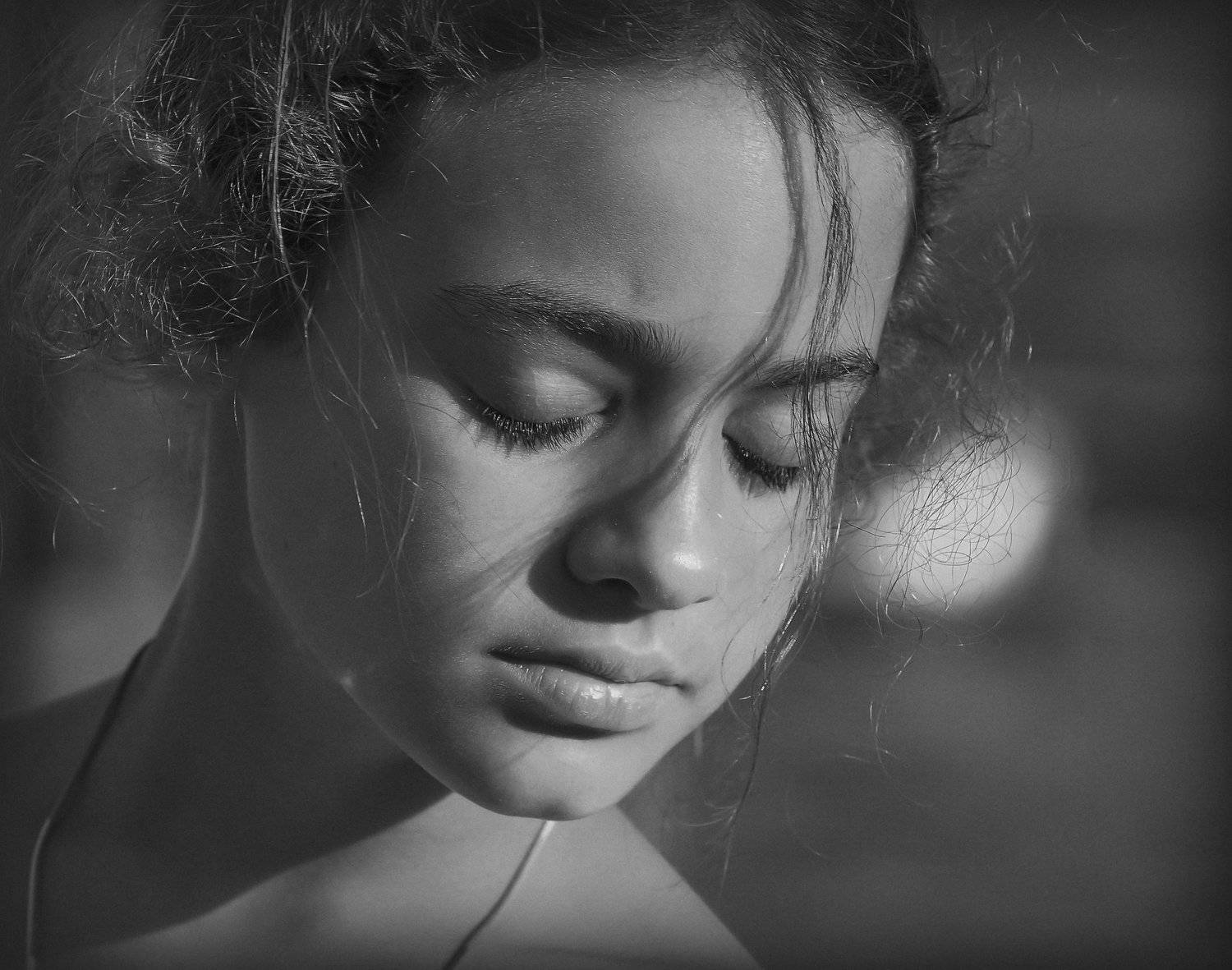 ***. Автор: Victoria Zaporozhskaya портрет, детский портрет, монрохром, Victoria Zaporozhskaya