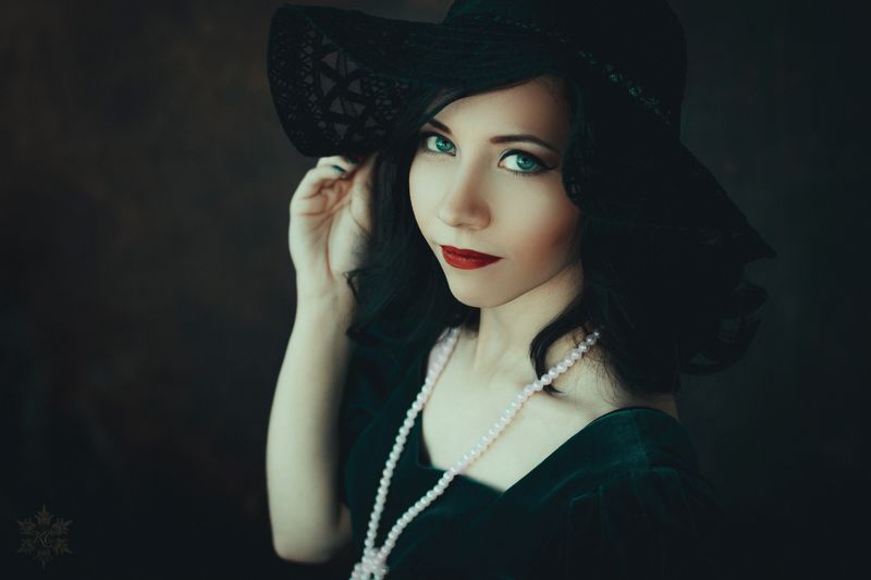 ретро, винтаж, девушка Innaphoto preview