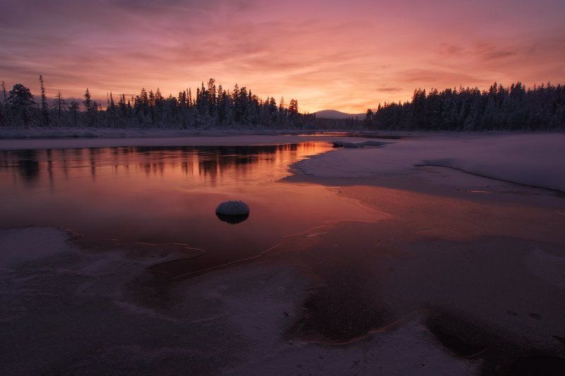 Кольский, Кольский полуостров *Зима на Колвице*photo preview