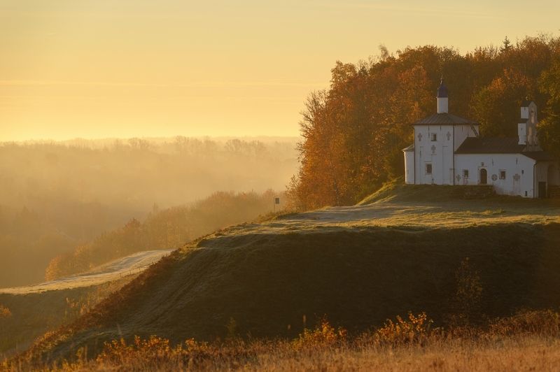 псков, пейзаж, Труворово городищеphoto preview