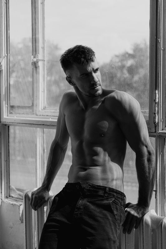мужской портрет, мужчина, мужская съемка, мужской портрет, black and white, male, men, актер, модель photo preview