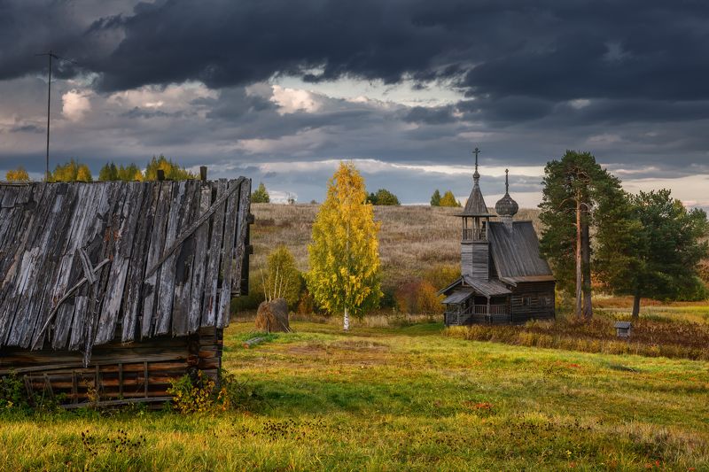 Глазово  Укрываясь осенью... фото превью