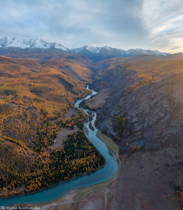 северо-чуйский хребет, алтай, горный алтай, панорама, чуя Чуя и Северо-Чуйский хребетphoto preview