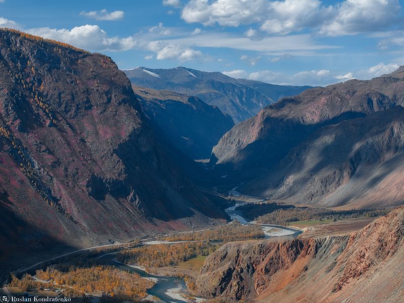 алтай, осень, горный алтай, долина чулышмана, чулышман Долина Чулышманаphoto preview