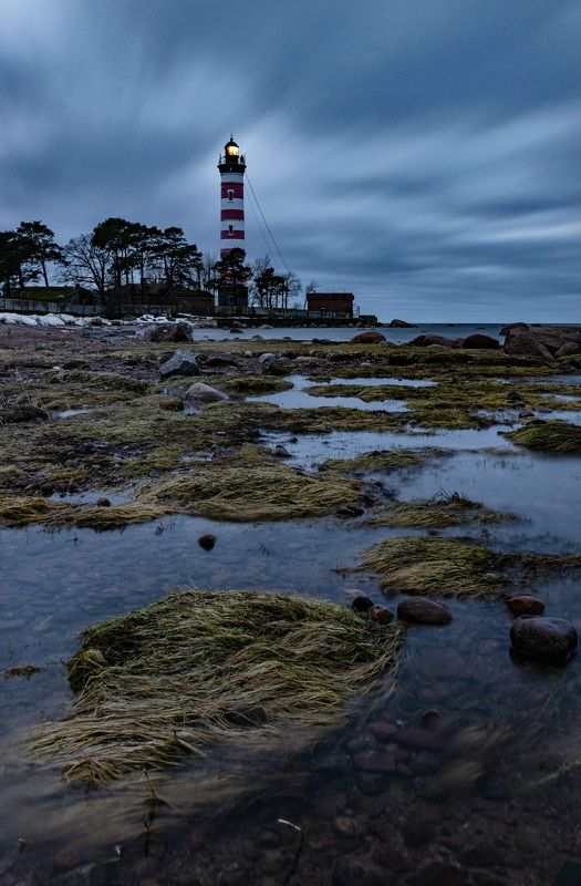 lighthouse, sea, storm, cloud, sky, wave, landscape, пейзаж, залив, море, маяк, шепелевский маяк, финский залив, залив, волны, long exposure, seascape Шепелевский маякphoto preview