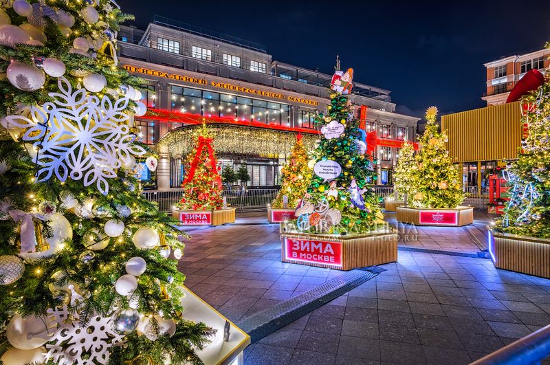 москва, новый год, цум Новый год в Москвеphoto preview
