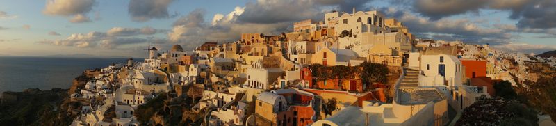 Санторини на закате, Грецияphoto preview