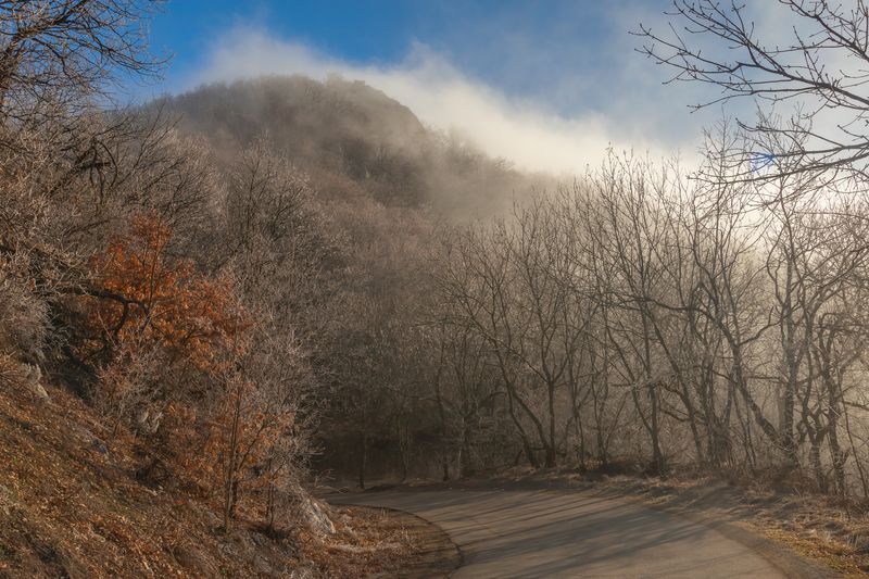 дорога,туман,пейзаж,бештау,кмв Про дорогу в туманеphoto preview