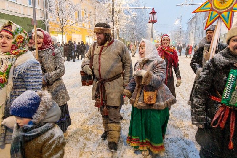 рыбинск, зима, за_рождественской_звездой Рождественское гуляние.photo preview