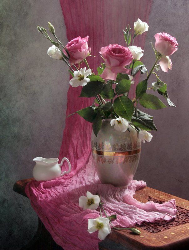 Ваза, Натюрморт, Фотонатюрморт, Цветы photo preview