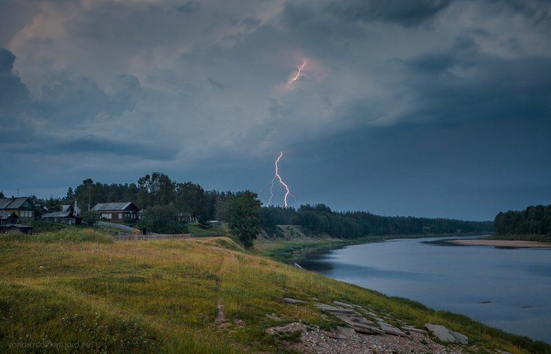 Важская запань. Грозаphoto preview
