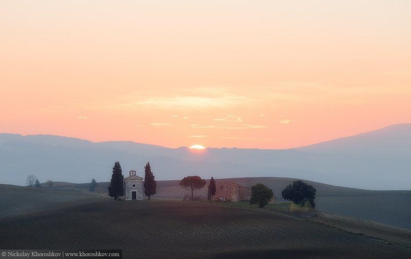 Italy, Tuscany, Италия, Пейзаж, Тоскана На склонах тосканских холмов...photo preview