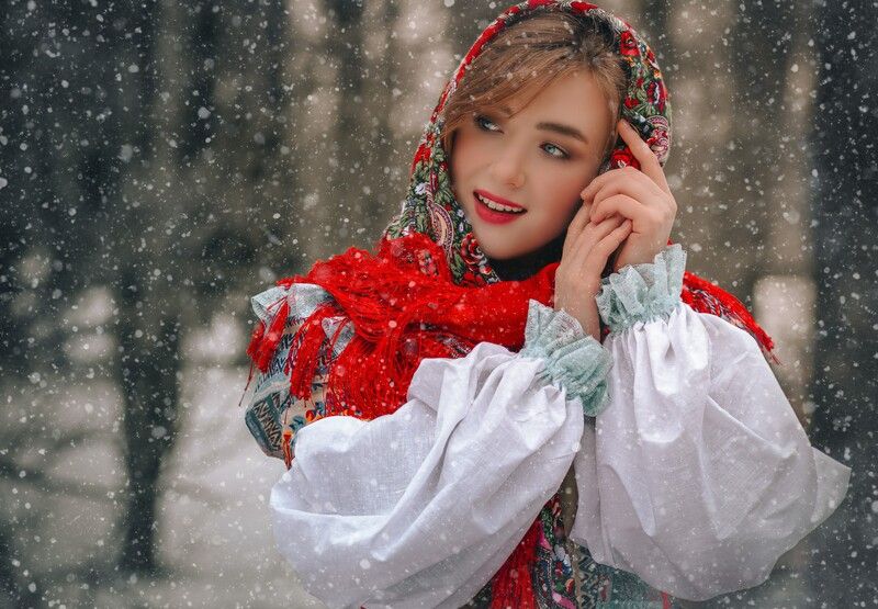 Скромница фото превью