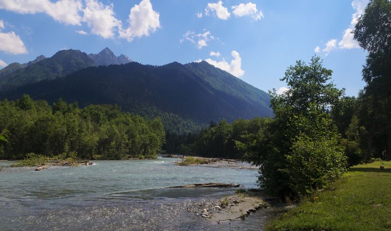 У реки Псыш.photo preview