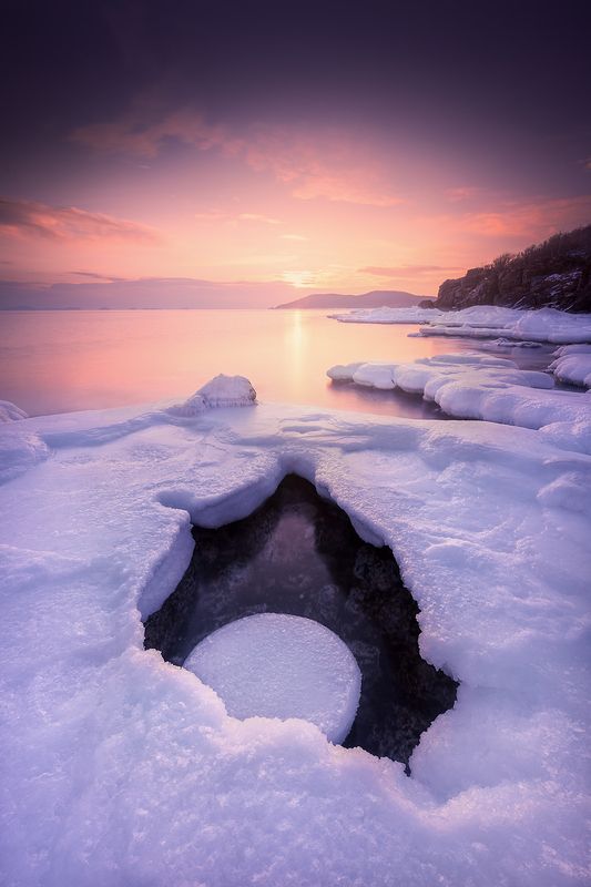 море, зима Око зимнего моряphoto preview