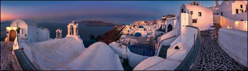santorini, greece, morning, sunrise, village Waking up in Santoriniphoto preview
