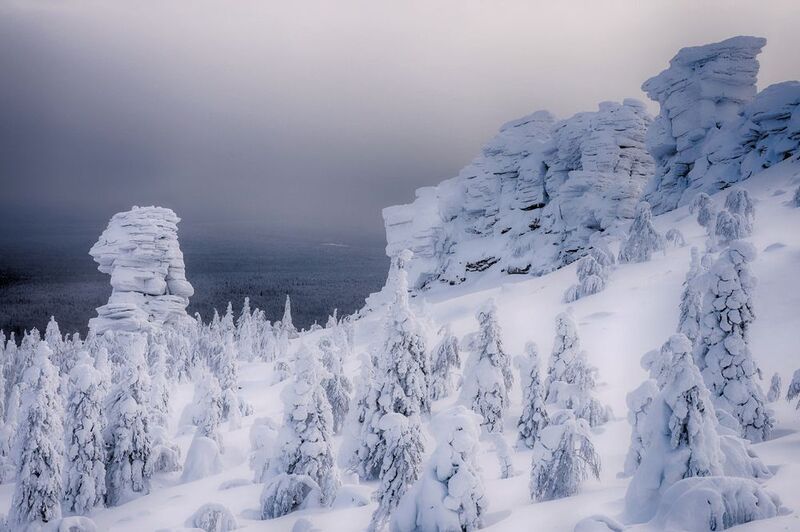 Зима в горах Уралаphoto preview