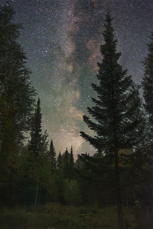 астрофото, астрофотография, ночь, астрономия, астропейзаж, млечный путь, звезды, ночное небо, night, nightphotography, stars, milkyway, longexposure Таежные грезыphoto preview