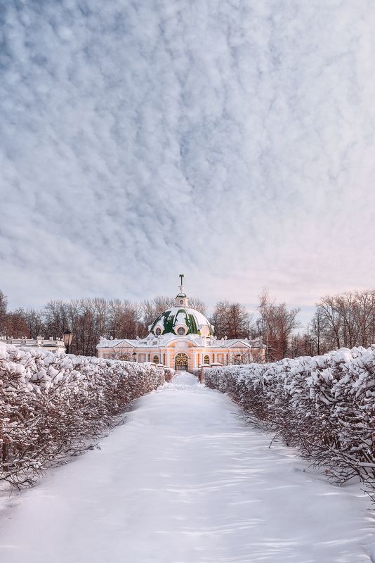 кусково, зима, москва Зима в Кусковоphoto preview