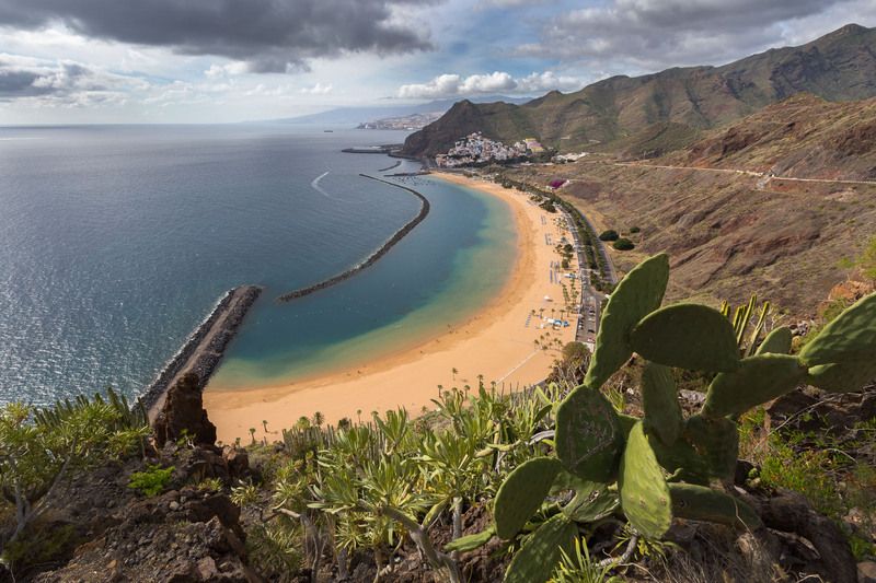 тереситас, пляж, канары, канарские острова, тенерифе, сантакруз, пляж тереситас Пляж Лас-Тереситасphoto preview