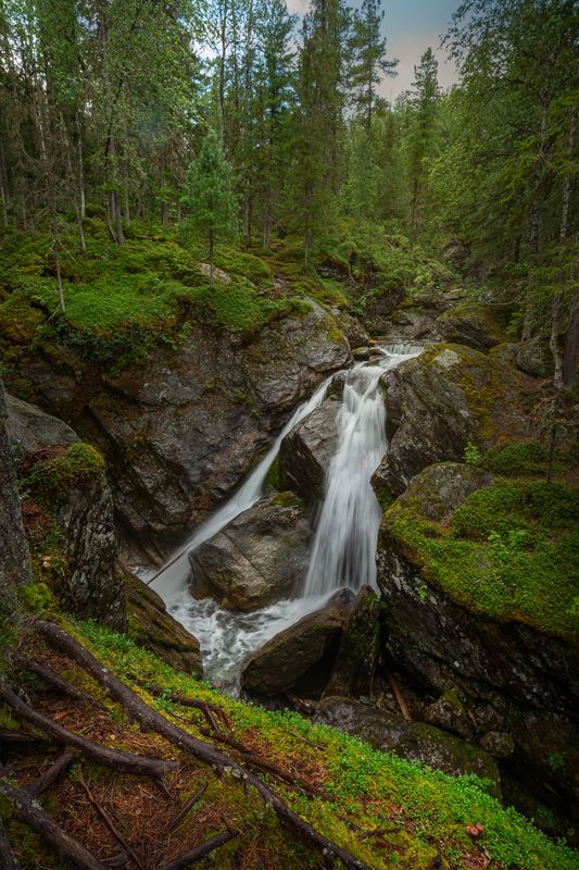 Жигалан, водопады, Пермский край Водопад на р. Жигаланphoto preview