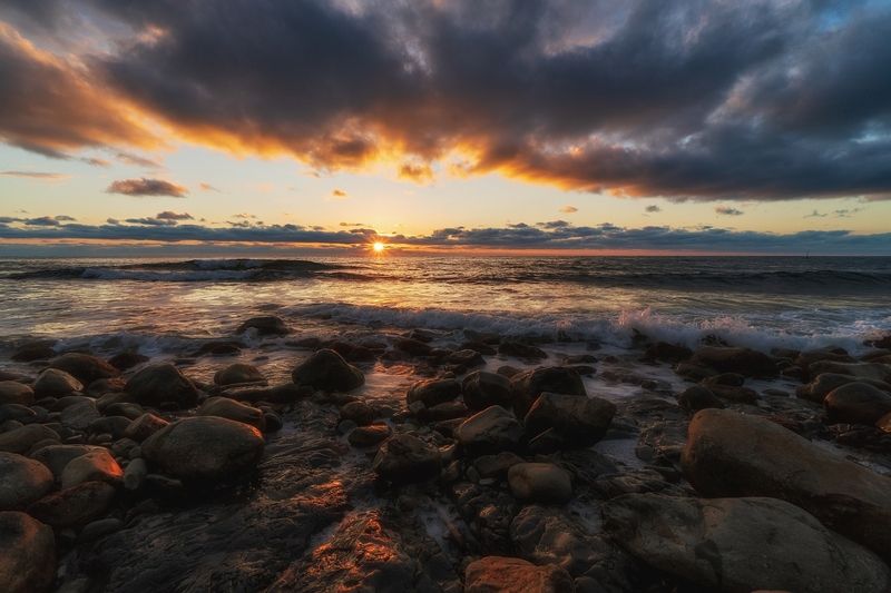 море закат облака солнце туапсе мыс кадош Кадошский закат.photo preview