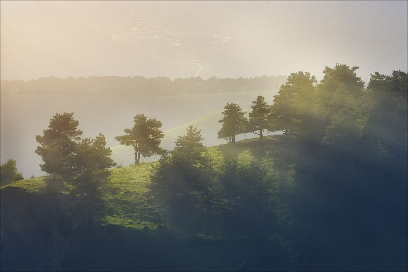 В дымке растворялось лето.photo preview