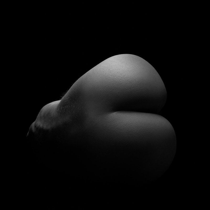 bottom, behind, ass, back, bw, nude, nude art, Behindphoto preview