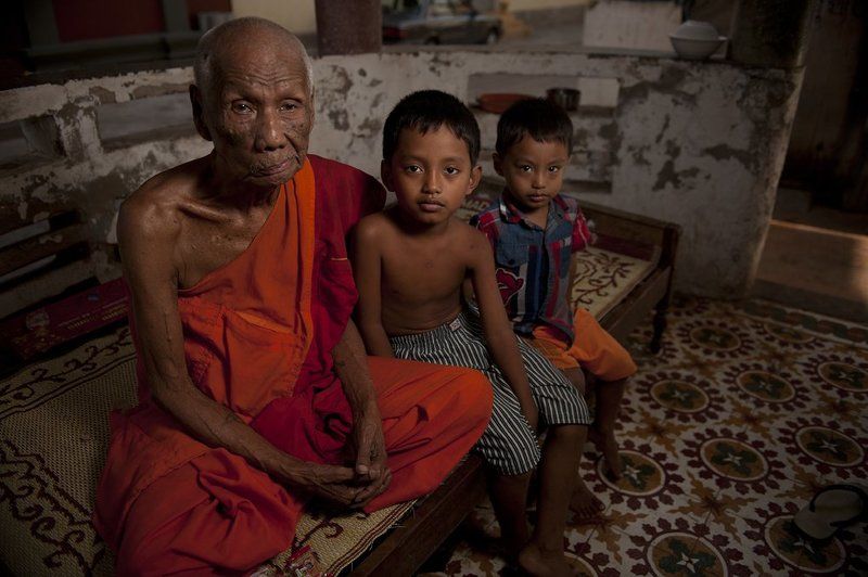 Adult, Asia, Asian, Cambodia, Child, Children, Genre, Old, People, Portrait, Portret Children of the Undergroundphoto preview