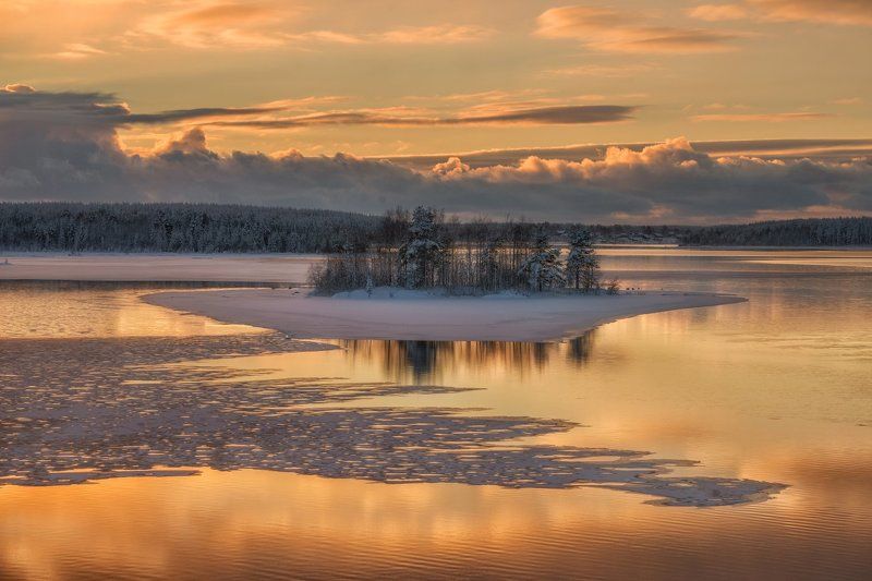 карелия, сегежа Закат на Сегеже (v.2)photo preview