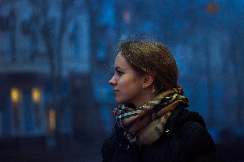 девушка, город Элинаphoto preview