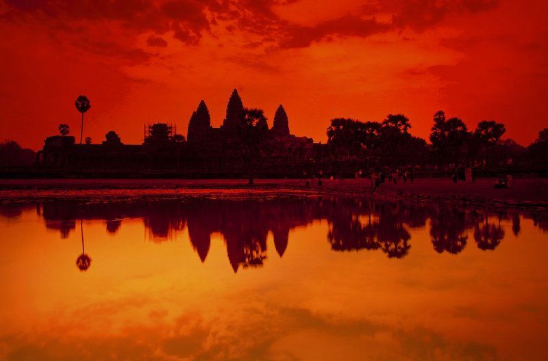 Angkor, Asia, Asian, Cambodia, Down, Earlybird, Lake, Land, Landscape, Sleepwalker, Sun, Sunrise, Sunset, Water GoodMorningphoto preview