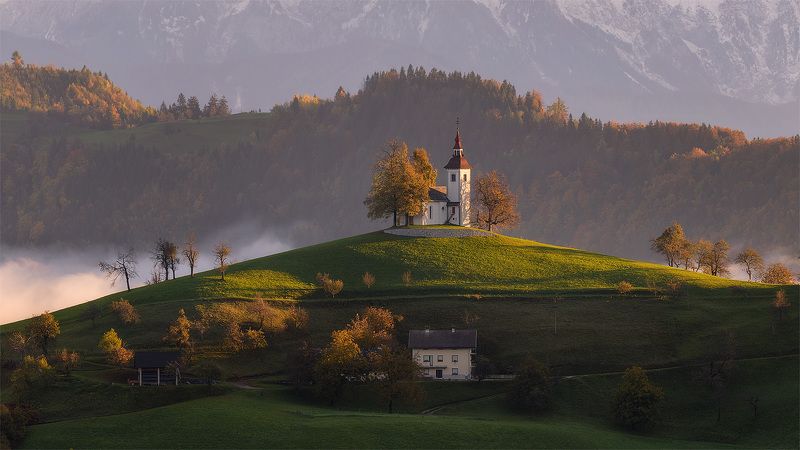 Словения Церковь Святого Томаша * * *photo preview