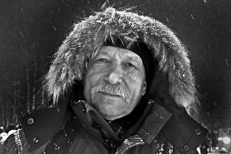 портрет, мужчина, чб, апатиты, зима Зима не отступает. 2025 фото превью