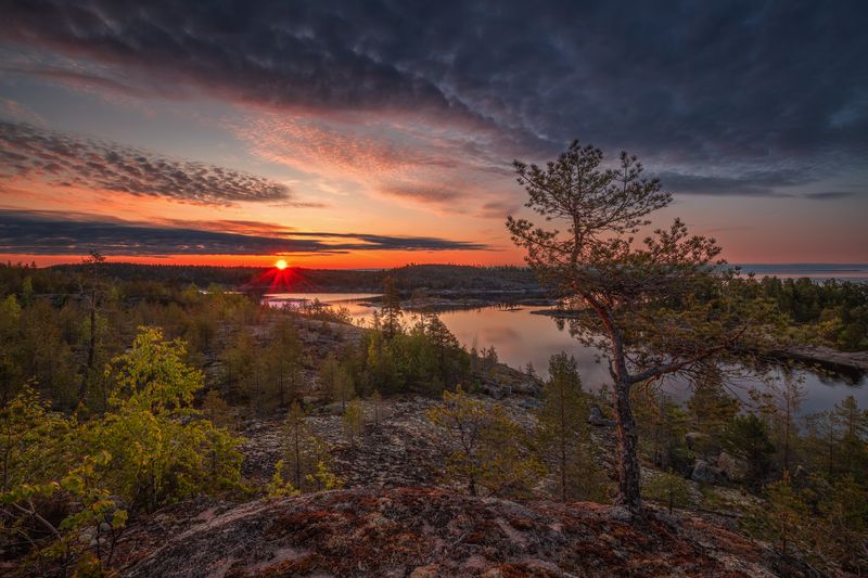 Ладога Утро белых ночей....photo preview