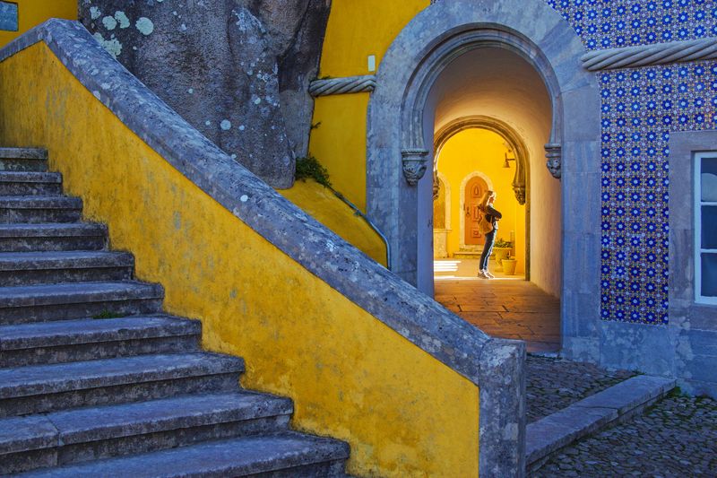 В желтом и синемphoto preview