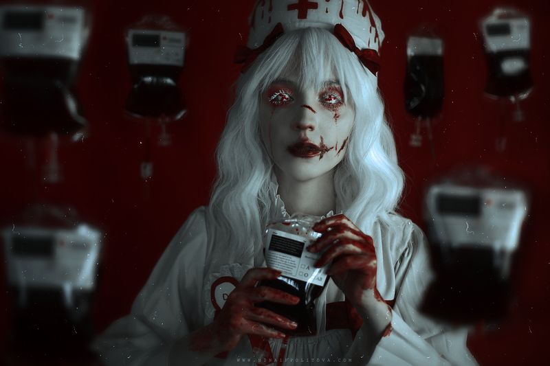 dark, horror, art, photo, cosplay  К р о в а в а я   Л о л иphoto preview