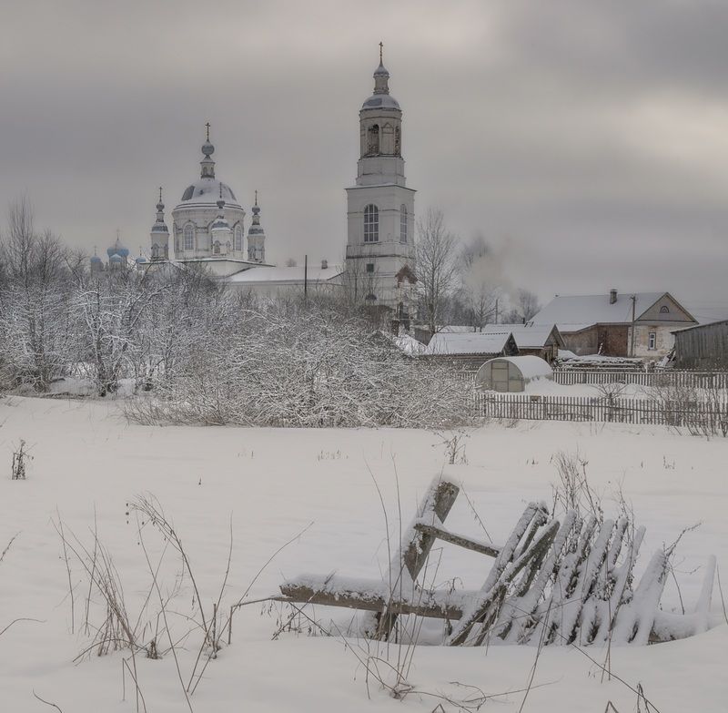 Зима в Костромской глубинке.photo preview