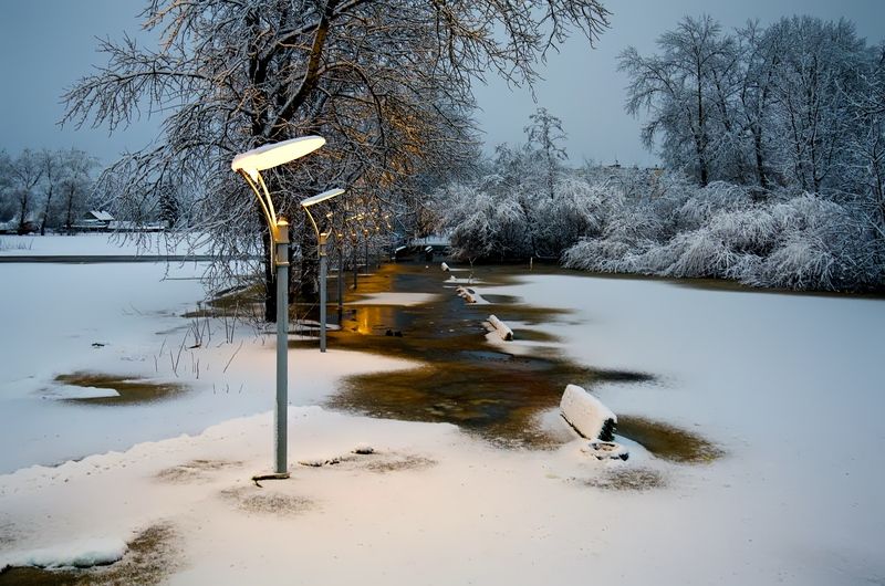 Потоп в городском паркеphoto preview