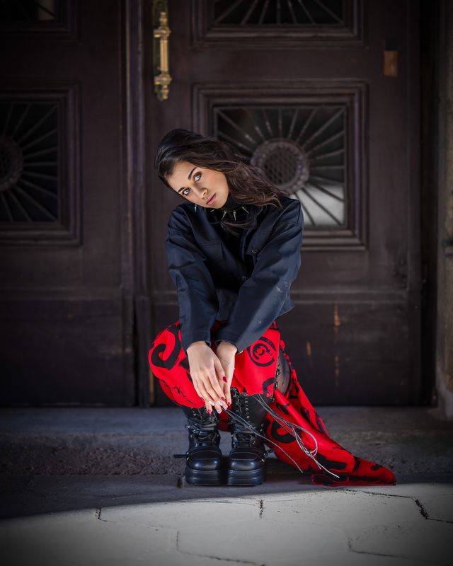 девушка, портрет, глаза Девушкаphoto preview